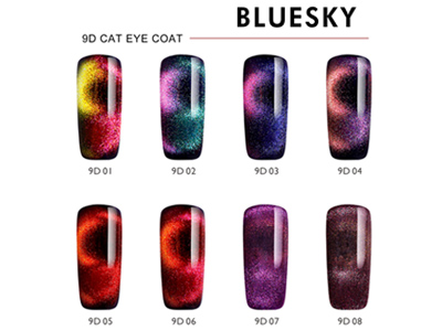 Гель-лаки Bluesky 9D Cat Eye Coat